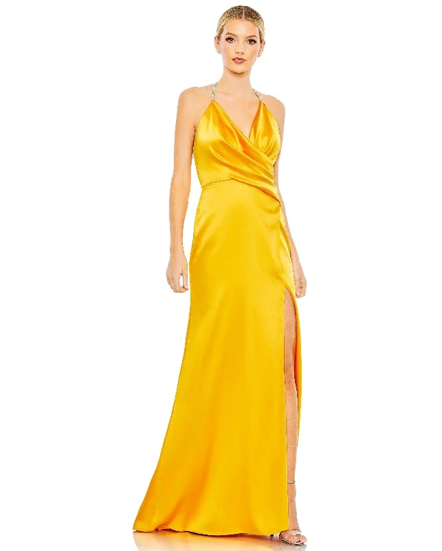 Lace - and - tulle wedding guest dresses with sweetheart necklinesMac Duggal 26894 Prom Long Halter Sexy Prom Gown Lace - and - tulle wedding guest dresses with sweetheart necklinesMac Duggal 26894 Prom Long Halter Sexy Prom Gown
