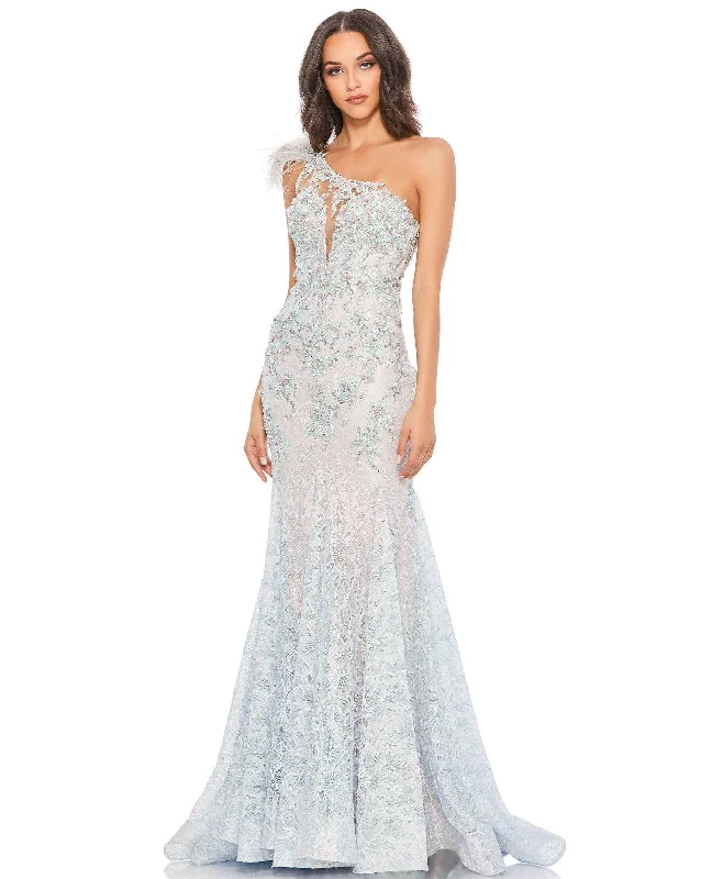 Wedding guest dresses with cold - shoulder designs and solid colorsMac Duggal 79264 Prom Long One Shoulder Formal Gown Wedding guest dresses with cold - shoulder designs and solid colorsMac Duggal 79264 Prom Long One Shoulder Formal Gown