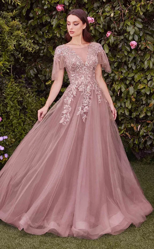Formal dresses with cold - shoulder ruffled sleeves and floral prints for a romantic and trendy formal styleAndrea and Leo A1351 Dress Formal dresses with cold - shoulder ruffled sleeves and floral prints for a romantic and trendy formal styleAndrea and Leo A1351 Dress