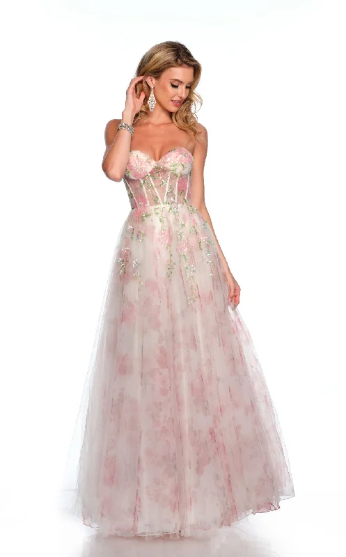 Long - train formal dresses in chiffon for a dramatic prom entranceDave and Johnny 11637 Dress Long - train formal dresses in chiffon for a dramatic prom entranceDave and Johnny 11637 Dress