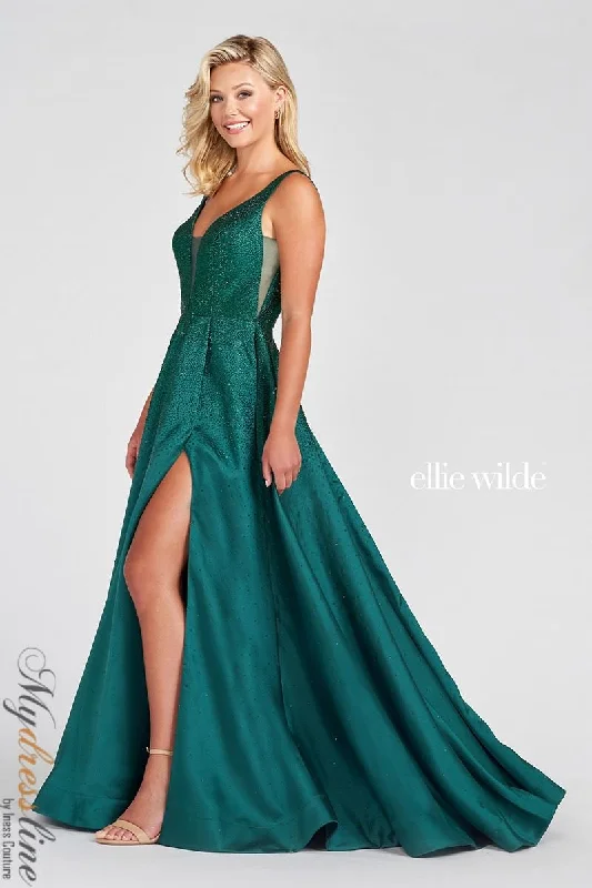 Sheath formal dresses with metallic thread detailing for a modern promEllie Wilde EW122021 Sheath formal dresses with metallic thread detailing for a modern promEllie Wilde EW122021