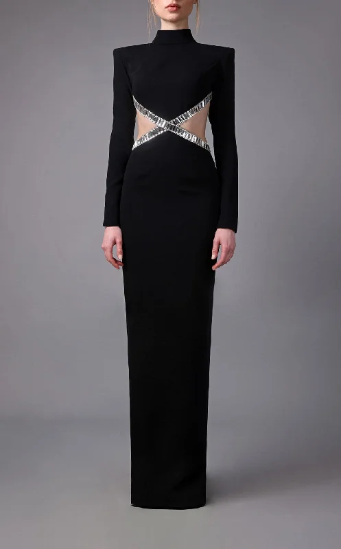 Prom dresses with one - shoulder ruffled straps and geometric patterns for a contemporary and eye - catching formal eventJean Louis Sabaji 600623 Dress Prom dresses with one - shoulder ruffled straps and geometric patterns for a contemporary and eye - catching formal eventJean Louis Sabaji 600623 Dress