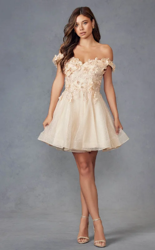 Satin party dresses with a smooth and lustrous finish​Juliet 861 Dress