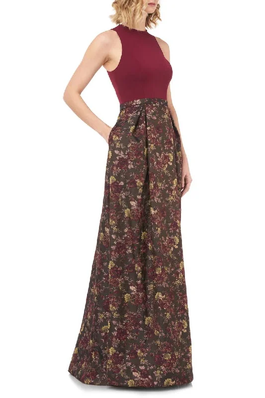 Party dresses with a metallic - thread embroidery for a luxurious touchKay Unger 5511195 Long Floral Print Formal dress Party dresses with a metallic - thread embroidery for a luxurious touchKay Unger 5511195 Long Floral Print Formal dress