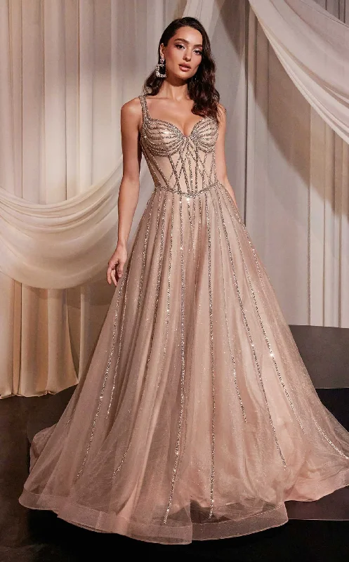 Prom dresses with cold - shoulder cutouts and satin bows for a trendy lookLaDivine CD849 Dress Prom dresses with cold - shoulder cutouts and satin bows for a trendy lookLaDivine CD849 Dress