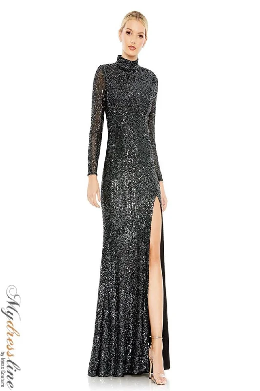 Formal dresses with tiered skirts and pearl embellishments for a luxurious feelMac Duggal 42014 Formal dresses with tiered skirts and pearl embellishments for a luxurious feelMac Duggal 42014