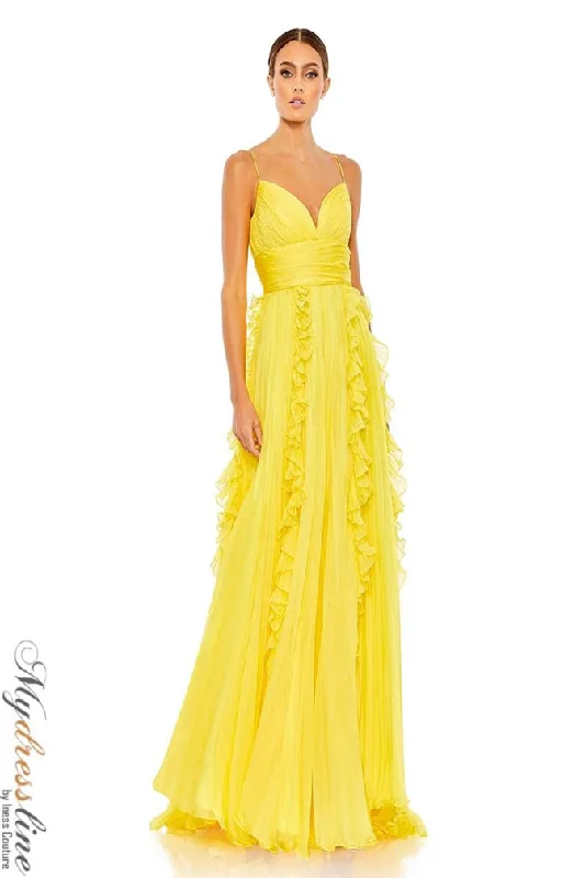 Prom dresses with lace - trimmed hems and off - the - shoulder necklines for a delicate lookMac Duggal 49533 Prom dresses with lace - trimmed hems and off - the - shoulder necklines for a delicate lookMac Duggal 49533