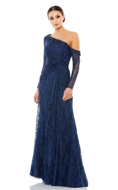 Long - train formal dresses in chiffon for a dramatic prom entranceMac Duggal 67852 Dress Long - train formal dresses in chiffon for a dramatic prom entranceMac Duggal 67852 Dress