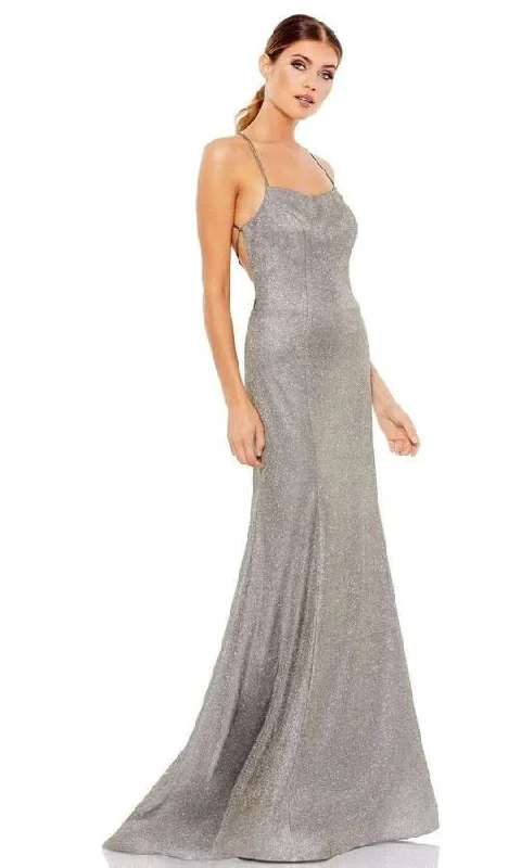 Bodycon dress with a pleated bodice​Mac Duggal 49274 Long Prom Dress