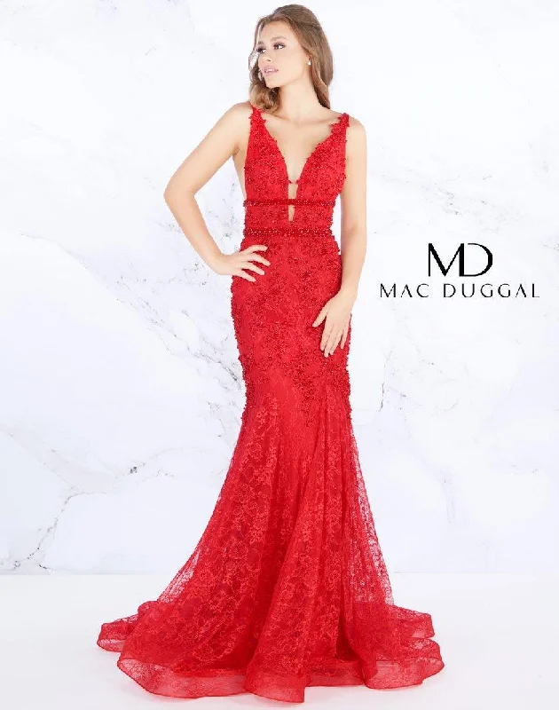 Bodycon dress in a neon color for a vibrant appearanceMac Duggal 66707 Prom Long Mermaid Lace Dress Bodycon dress in a neon color for a vibrant appearanceMac Duggal 66707 Prom Long Mermaid Lace Dress