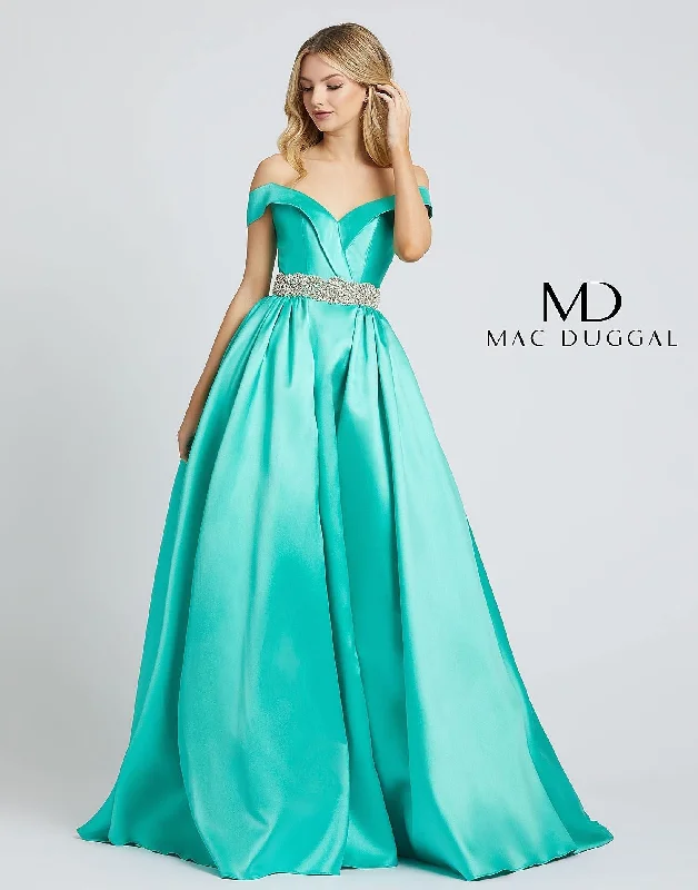 Bodycon dress in a pastel color paletteMac Duggal 66717 Prom Long Off Shoulder Ball Gown Bodycon dress in a pastel color paletteMac Duggal 66717 Prom Long Off Shoulder Ball Gown