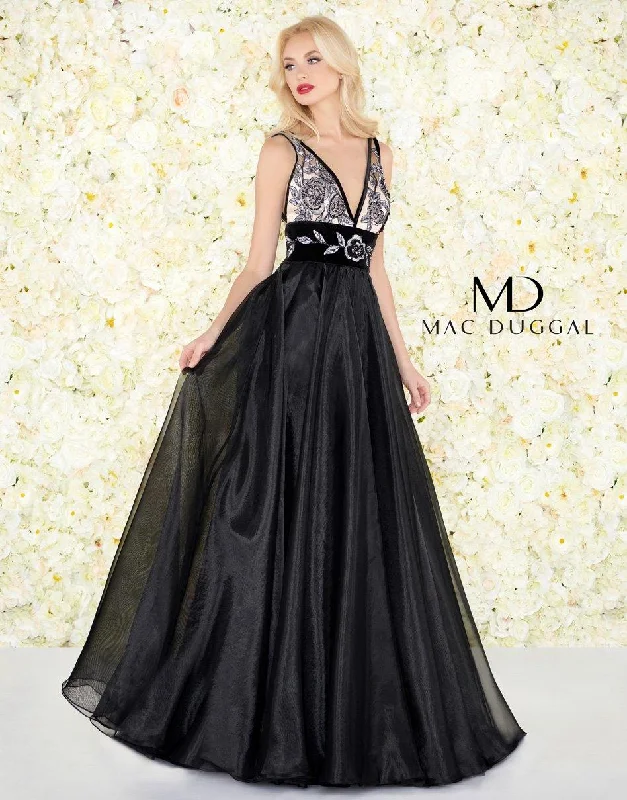 Bodycon dress with a patchwork patternMac Duggal 2035 Prom Long Sleeveless Ball Gown Bodycon dress with a patchwork patternMac Duggal 2035 Prom Long Sleeveless Ball Gown