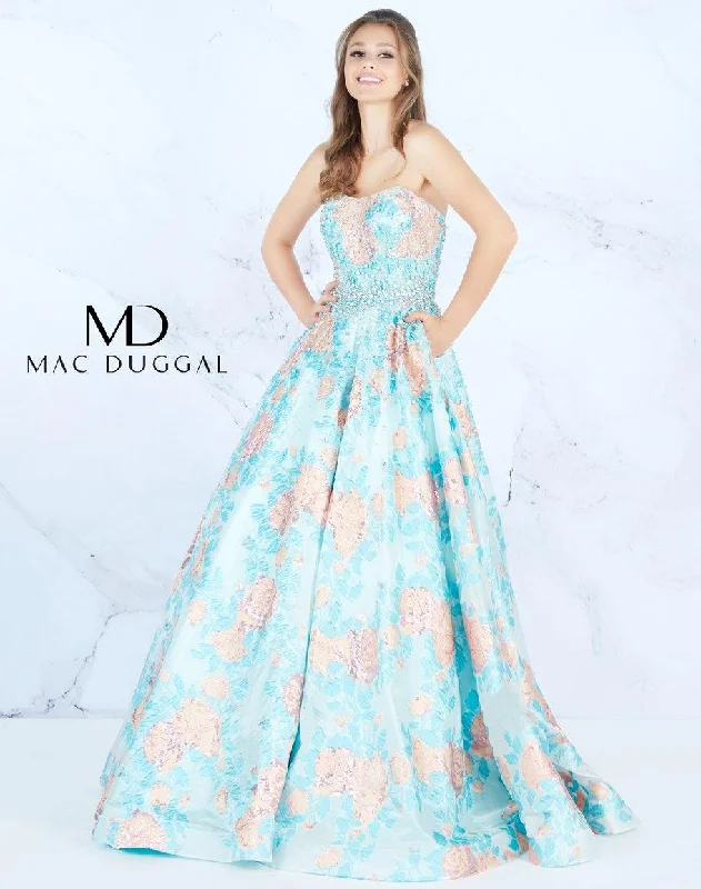 Bodycon dress with a thigh - high slitMac Duggal 66885 Prom Long Strapless Ball Gown Bodycon dress with a thigh - high slitMac Duggal 66885 Prom Long Strapless Ball Gown