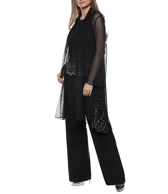 Bodycon dress in a geometric patternMarina Formal Two Piece Beaded Jacket Jumpsuit Set Bodycon dress in a geometric patternMarina Formal Two Piece Beaded Jacket Jumpsuit Set
