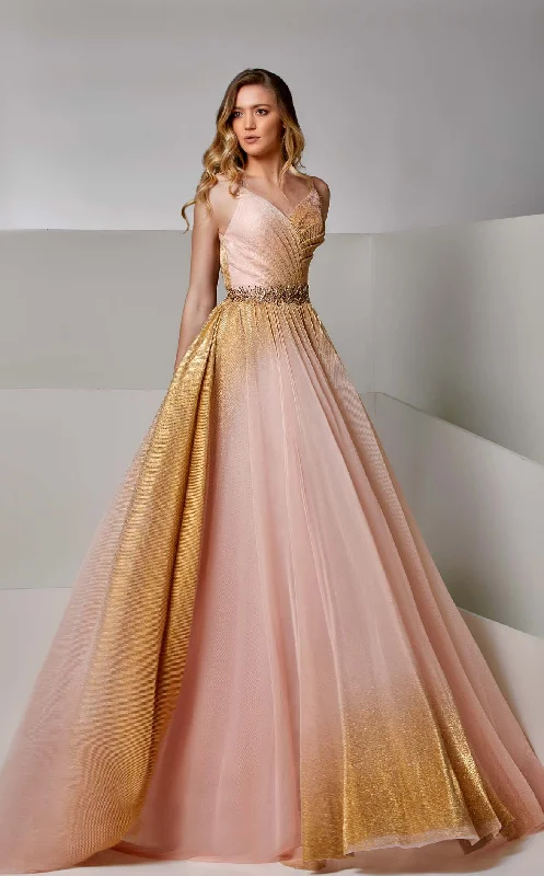 Formal dresses with high - low hems and floral embroidery for a unique prom styleModessa Couture M20232 Dress Formal dresses with high - low hems and floral embroidery for a unique prom styleModessa Couture M20232 Dress