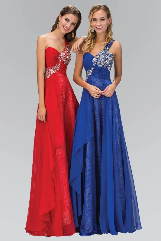 A - line party dresses with a floral print for spring eventsOne Shoulder Lace Long Prom Dress Formal Sale A - line party dresses with a floral print for spring eventsOne Shoulder Lace Long Prom Dress Formal Sale