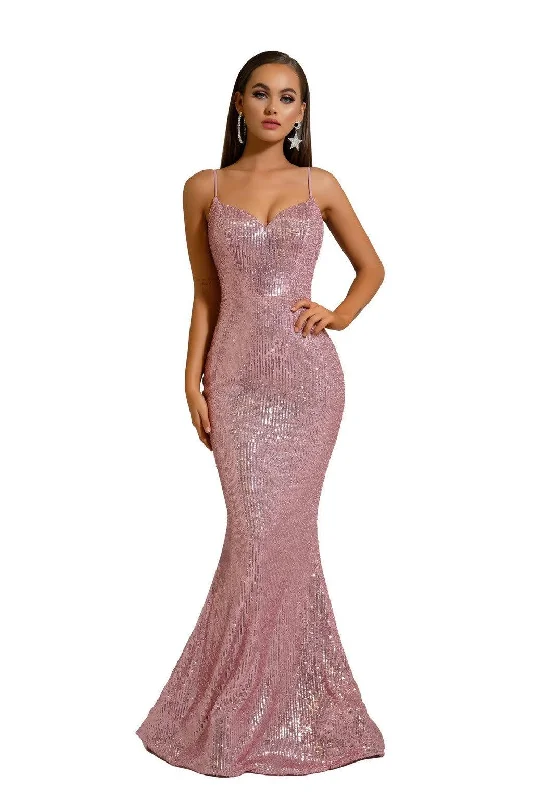 Ball gown party dresses with a full skirt for a princess - like lookPortia and Scarlett PS6345 Long Spaghetti Strap Fitted Prom Gown Ball gown party dresses with a full skirt for a princess - like lookPortia and Scarlett PS6345 Long Spaghetti Strap Fitted Prom Gown