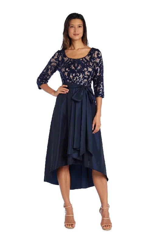 Bodycon dress with a high - low hem for a trendy lookR&M Richards 5766 High Low Formal Dress Sale Bodycon dress with a high - low hem for a trendy lookR&M Richards 5766 High Low Formal Dress Sale