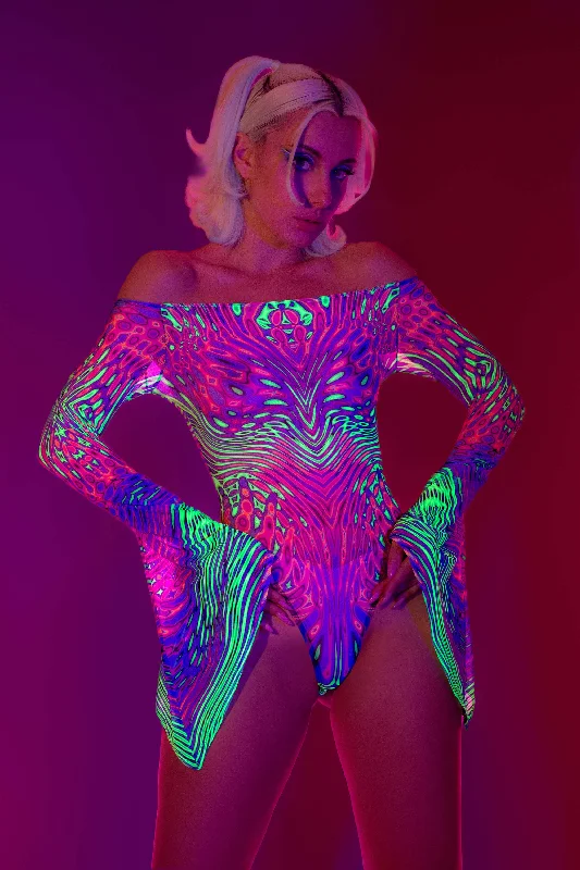 Sheer Bodysuits for a Seductive and Alluring OutfitAcid Tracks Bell Sleeve Mesh Bodysuit Sheer Bodysuits for a Seductive and Alluring OutfitAcid Tracks Bell Sleeve Mesh Bodysuit