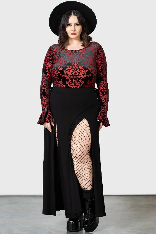 Button - Front Bodysuits with a Classic and Timeless AppealAdversary Bodysuit [PLUS]