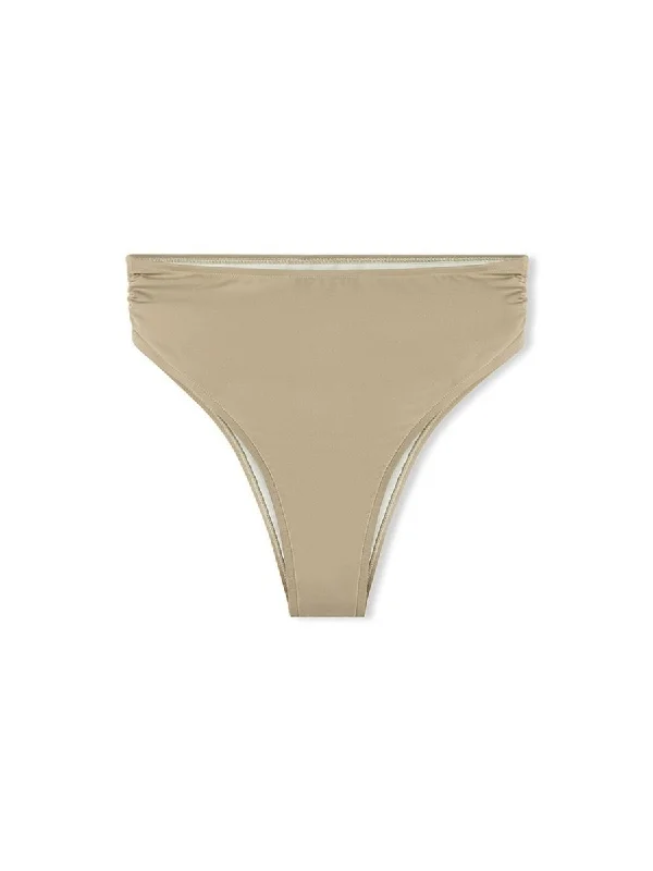 Sports bikini for high - intensity water activities like surfingAloe Ruched Waisted Brief Aloe Sports bikini for high - intensity water activities like surfingAloe Ruched Waisted Brief Aloe