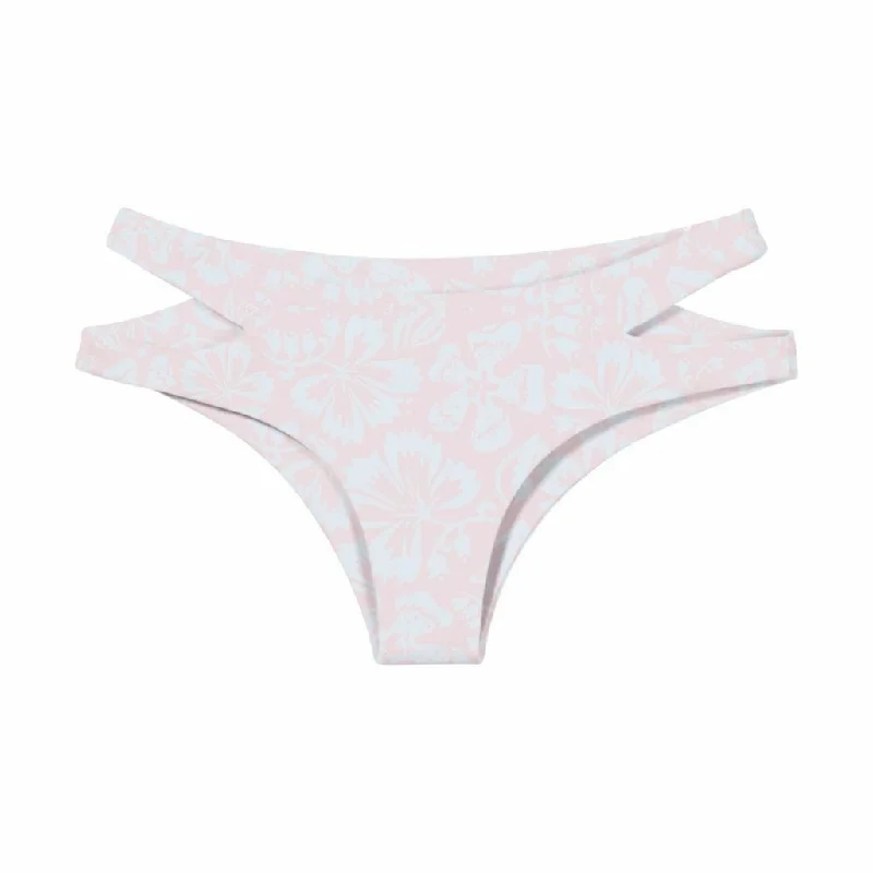 Monokini women swimwear with a unique one - piece - meets - bikini designMikoh Puka Puka Bottom Luau Cloud Pink Monokini women swimwear with a unique one - piece - meets - bikini designMikoh Puka Puka Bottom Luau Cloud Pink