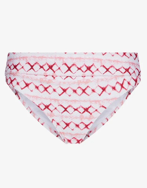 Lace - trimmed bikini for an elegant and romantic touchPenida Hipster Pant - Pink