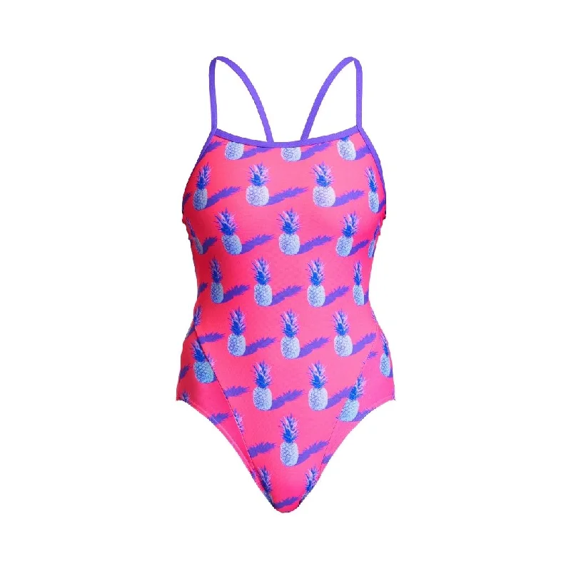 Ruched women swimwear with fabric gathers for a slimming effectPine Time | Ladies Single Strap One Piece Ruched women swimwear with fabric gathers for a slimming effectPine Time | Ladies Single Strap One Piece