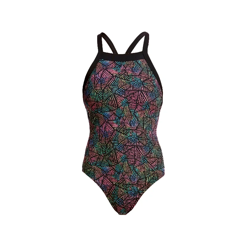 Lace - trimmed women swimwear for an elegant and romantic touchPOISON POP | LADIES SKY HI ONE PIECE Lace - trimmed women swimwear for an elegant and romantic touchPOISON POP | LADIES SKY HI ONE PIECE