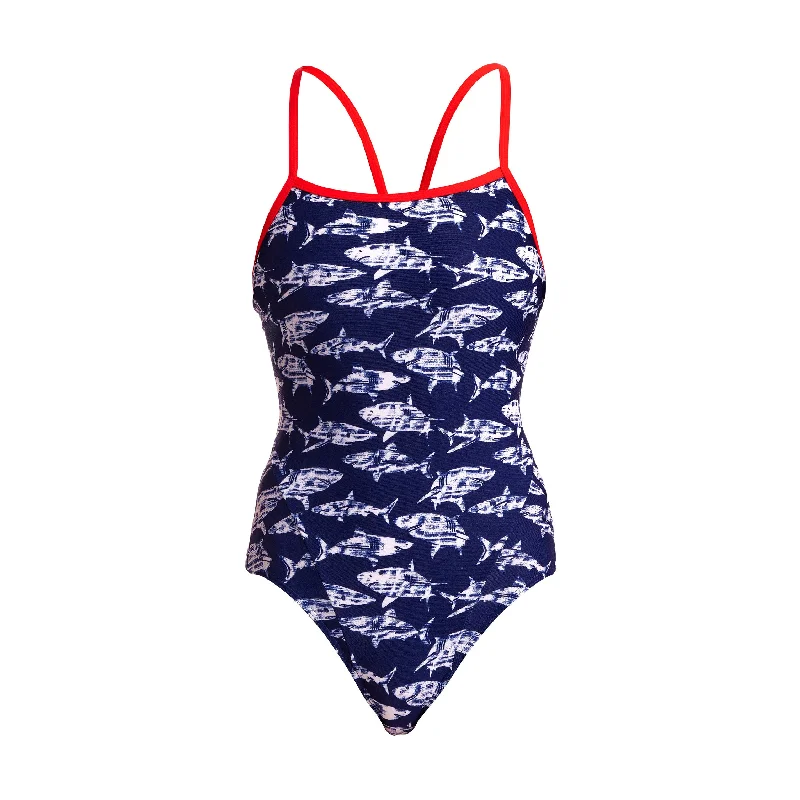 Sustainable women swimwear made from recycled materials for eco - conscious beachgoersRompa Chompa | Ladies Single Strap One Piece Sustainable women swimwear made from recycled materials for eco - conscious beachgoersRompa Chompa | Ladies Single Strap One Piece