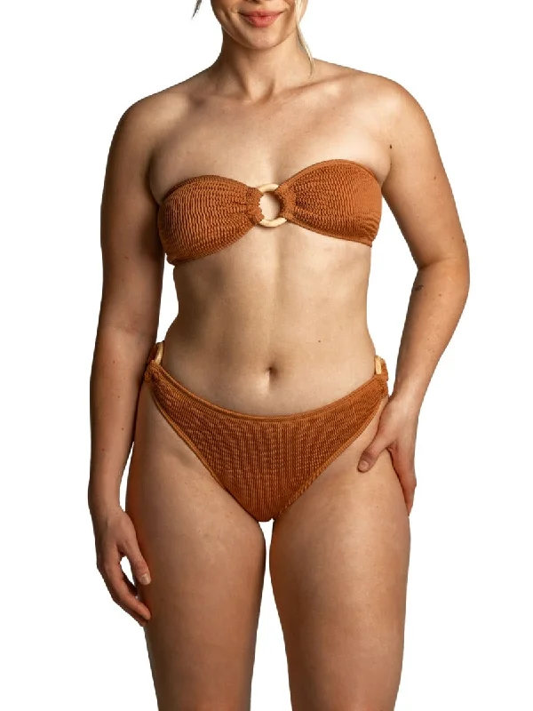 Long - line bikini top for added support and a fashionable lookSea Kini And Ripple Brief Espresso Long - line bikini top for added support and a fashionable lookSea Kini And Ripple Brief Espresso