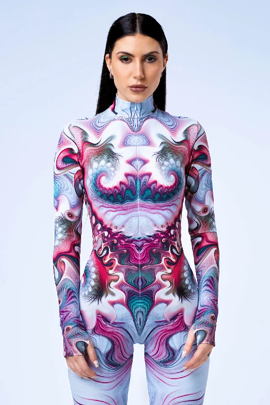 Ruffled Bodysuits with a Playful and Feminine TouchShiloh Ocean Costume