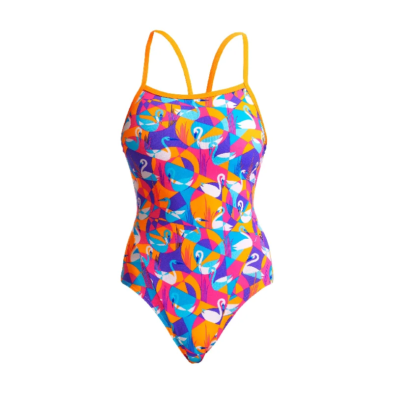 Monokini women swimwear with a unique one - piece - meets - bikini designSwim Swan | Ladies Single Strap One Piece Monokini women swimwear with a unique one - piece - meets - bikini designSwim Swan | Ladies Single Strap One Piece