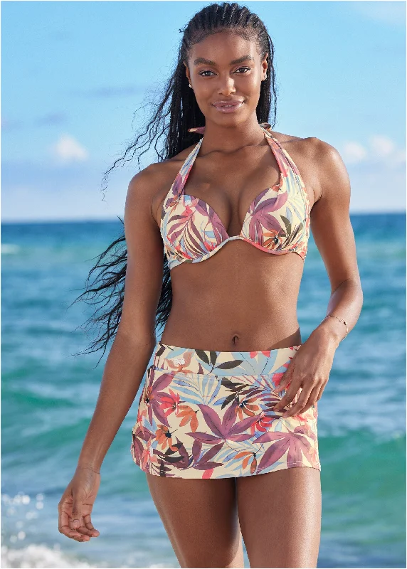 Women's Seersucker - Textured Swim Tops in Light Blue for a Preppy Beach AestheticMarilyn Push-Up Enhancer Top - Tropic & Chill Women's Seersucker - Textured Swim Tops in Light Blue for a Preppy Beach AestheticMarilyn Push-Up Enhancer Top - Tropic & Chill